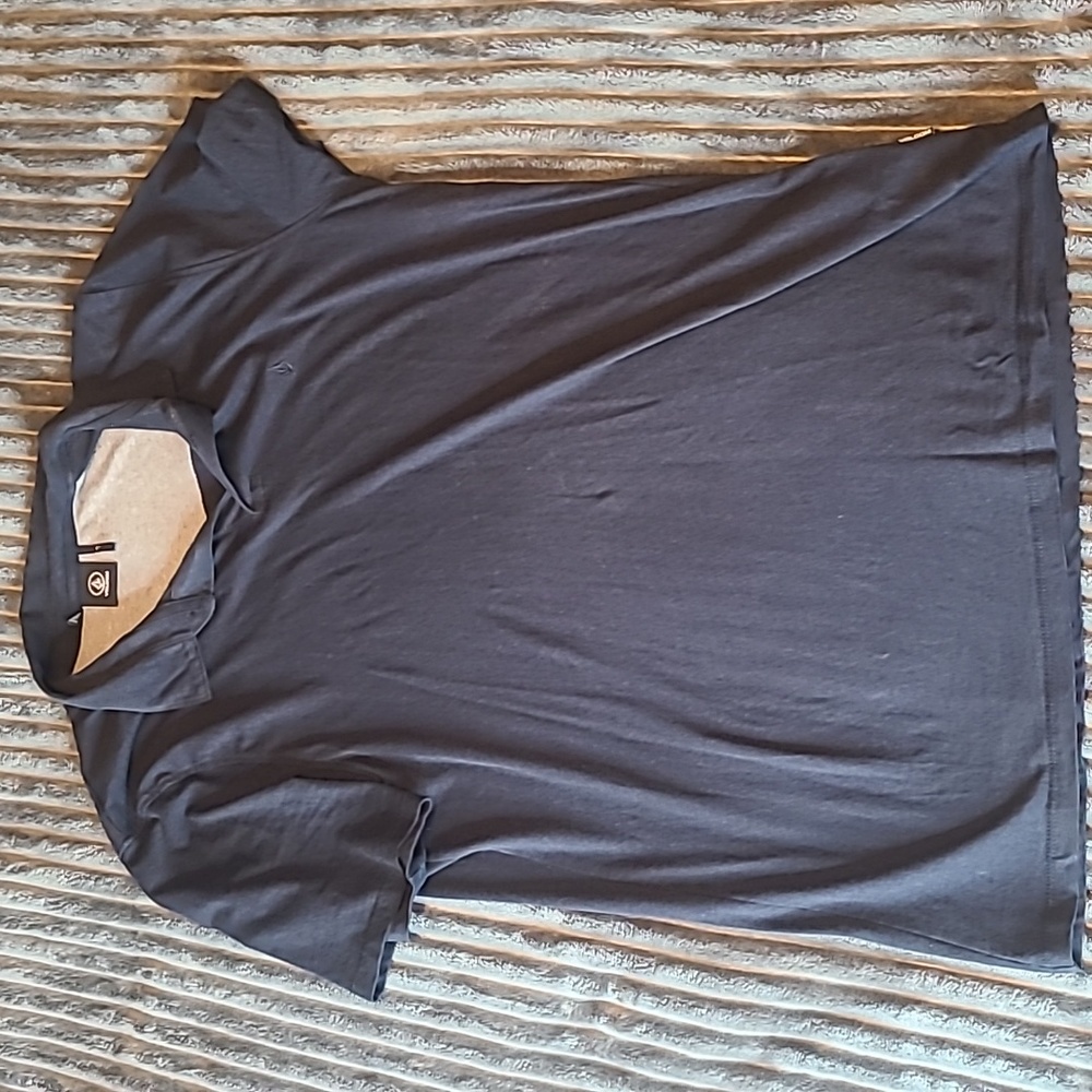 Volcom Polo Shirt Navy Size Large